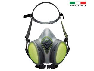 MASCHERA IN GOMMA TERMOPLASTICA SERIE BLS 8100 NEXT CON FILTRI - 1 pezzi BLS
