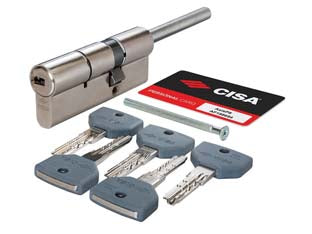 CILINDRIO EUROPEO SAGOMATO ASIX P8 PRO PER POMOLO 10Q317- - mm.84 (29,5-54,5) 0Q31792012SD - 1 pezzi CISA