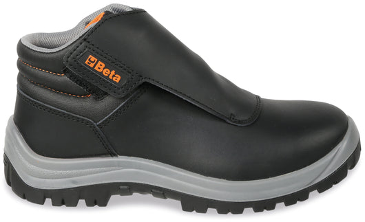 Beta SCARPE ANTINFORTUNISTICA STRINGATA IN PELLE ALTE S3 FO SR RS 7245NB Col. Nero Mis. 45