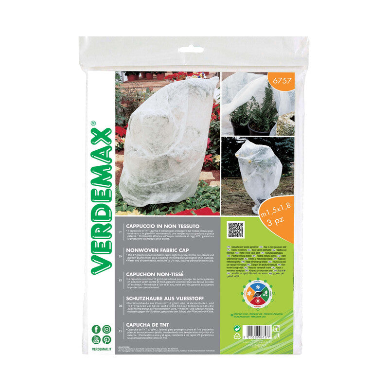 CAPPUCCIO ANTIGELO IN TNT 17G/M2 1,5X1,8 M CF 3 PZ- 1,0 confezione