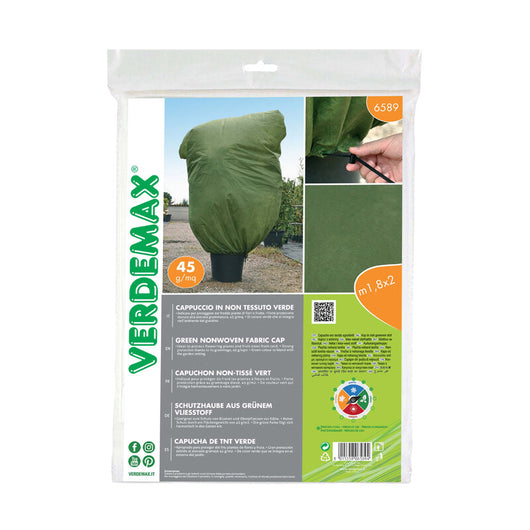 CAPPUCCIO ANTIGELO IN TNT 45G/M2 1,8X2,0 M VERDE- 1,0 pz