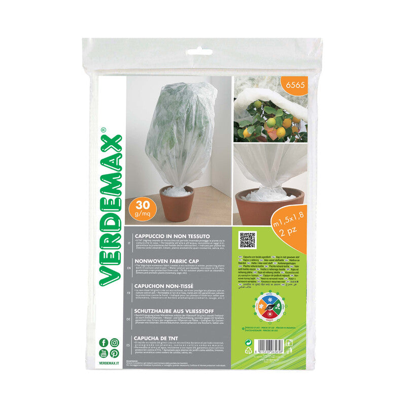 CAPPUCCIO ANTIGELO IN TNT 30G/M2 1,0X1,6 M CF 2 PZ- 1,0 confezione