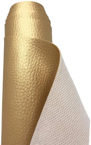 Tessuto imitazione legno a struttura a scaglie, impermeabile, per metro - 100 cm x 140 cm (lucido oro)