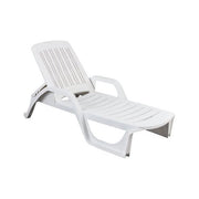 Lettino prendisole bica 44 zanzibar bianco
