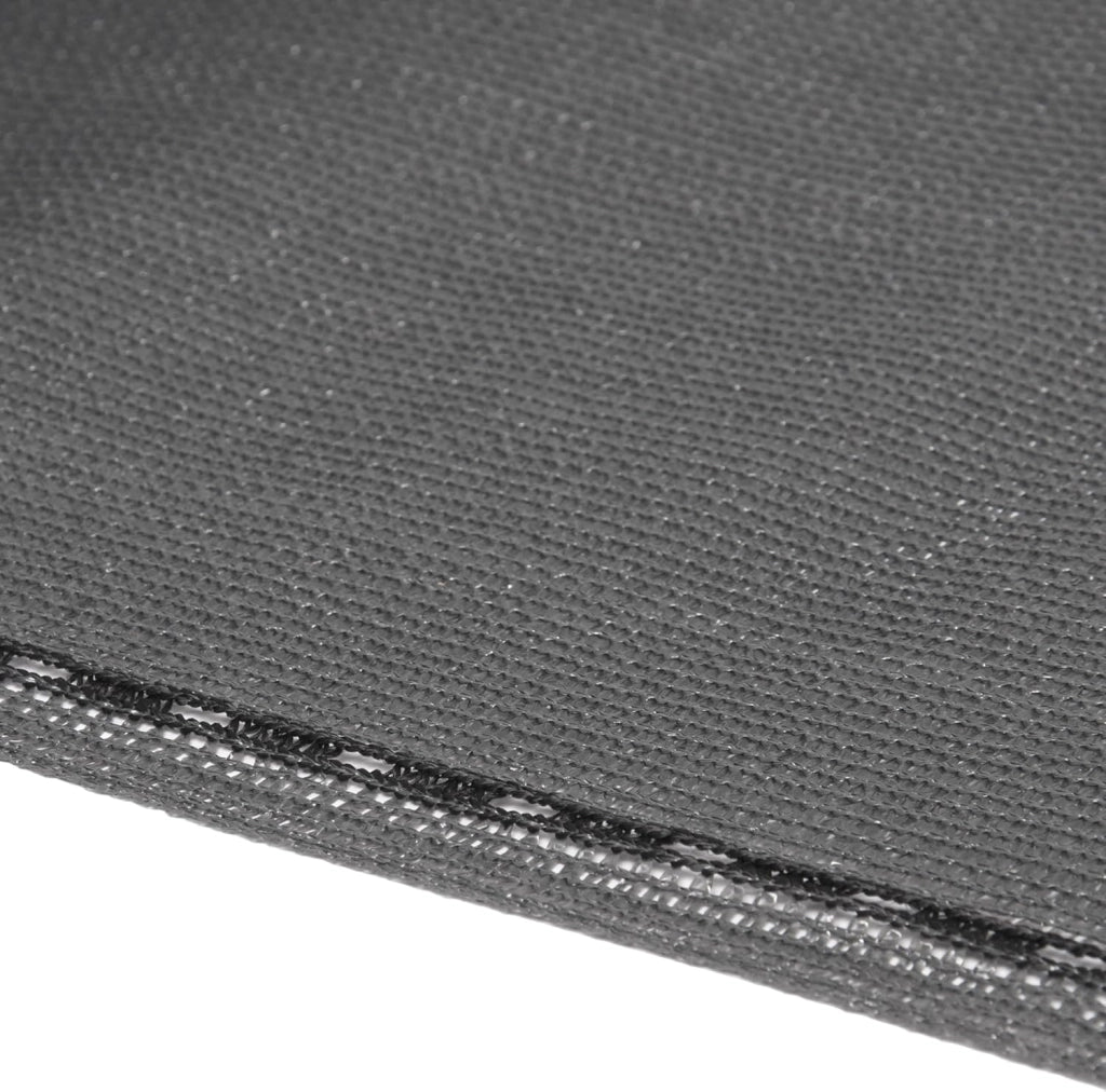 Rete Ombreggiante per Balcone 1,2x20 m in Tessuto HDPE da 150 g/m², Telo Frangivista Frangivento Stabilizzato ai Raggi UV per Recinzione, Giardino, Ringhiera, Fascette Incluse, Antracite