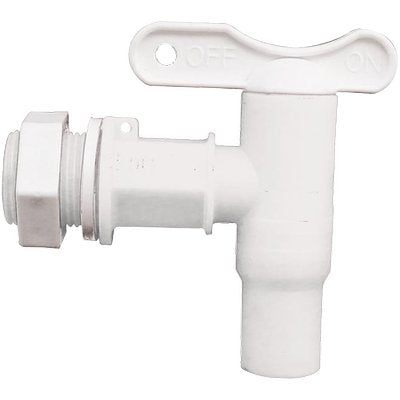 RUBINETTO TANICA FUSTO JUMBO - PLASTICA 3/4M + GHIERA- 5 pezzi