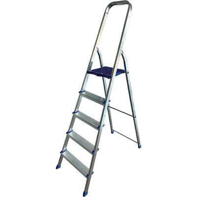 SCALA LIBRETTO TITAN SICOS - ALLUMINIO/POLIPROPILENE GRADINI 5 H.CM 110