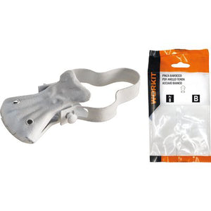 PINZA BAROCCO X ANELLO TENDA SELF WORKIT - ACCIAIO BIANCO + ARCO CF=PZ 8- 5 confezioni