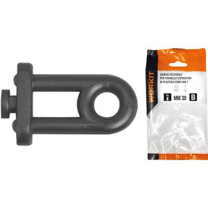 GANCIO OCCHIOLO SELF WORKIT - PLT X PANNELLO ESPOSITIVO MM 30 F.MM 7 CF=PZ 6- 5 confezioni
