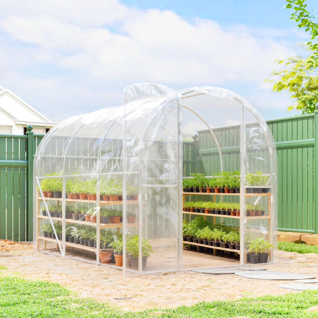 Serra da Giardino Tunnel ¨C Minimal ¨C Grigio 3x2x2 m