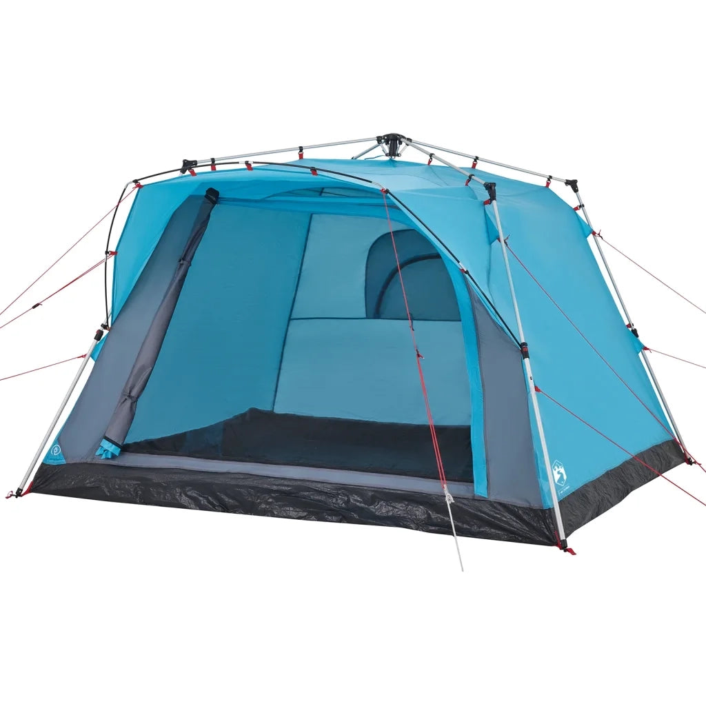 Tenda da Campeggio Cabina 4 Persone Blu a Rilascio Rapido 4004220