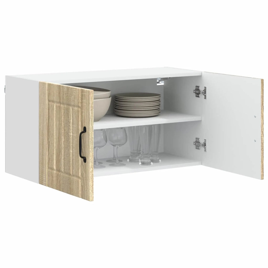 Armadietto a muro LUCCA Rovere Sonoma 80 x 31 x 40 cm