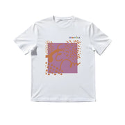 T-shirt cromika arte e colore in cotone naturale *** misura small - s, modello soft chaos, confezione 1