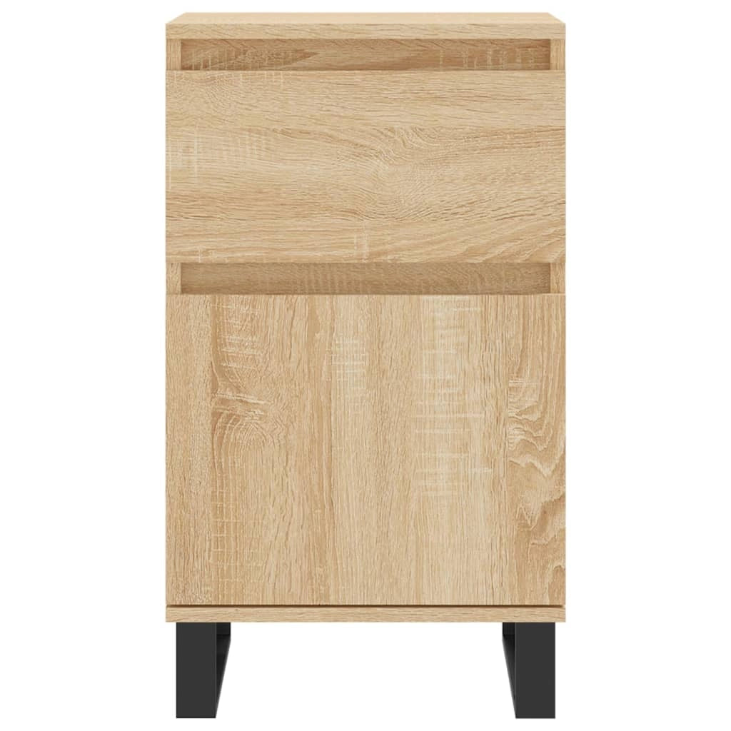 Buffet credenza cassettiera armadio mobile contenitore organizer cucina soggiorno rovere Sonoma 40 x 35 x 70 cm legno ingegnerizzato marrone 02_0031564