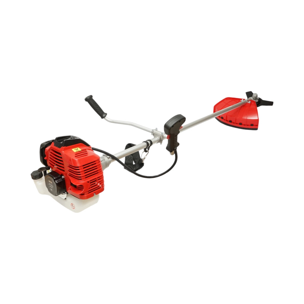 Decespugliatore professionale a benzina Standard 3HP, 2T 52cc, velocità 7500rpm, disco 3T, tamburo portafilo, kit accessori incluso THOR