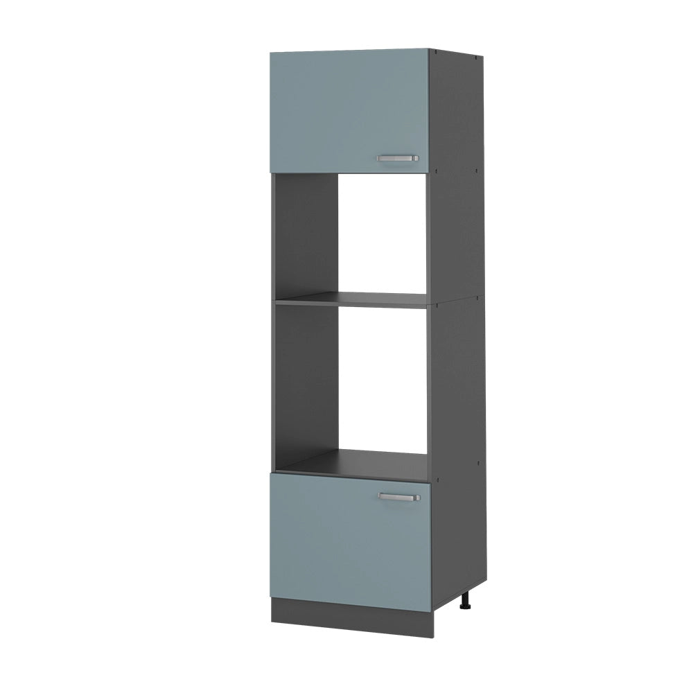Vicco Set mobili bagno Grigio-blu 60 cm