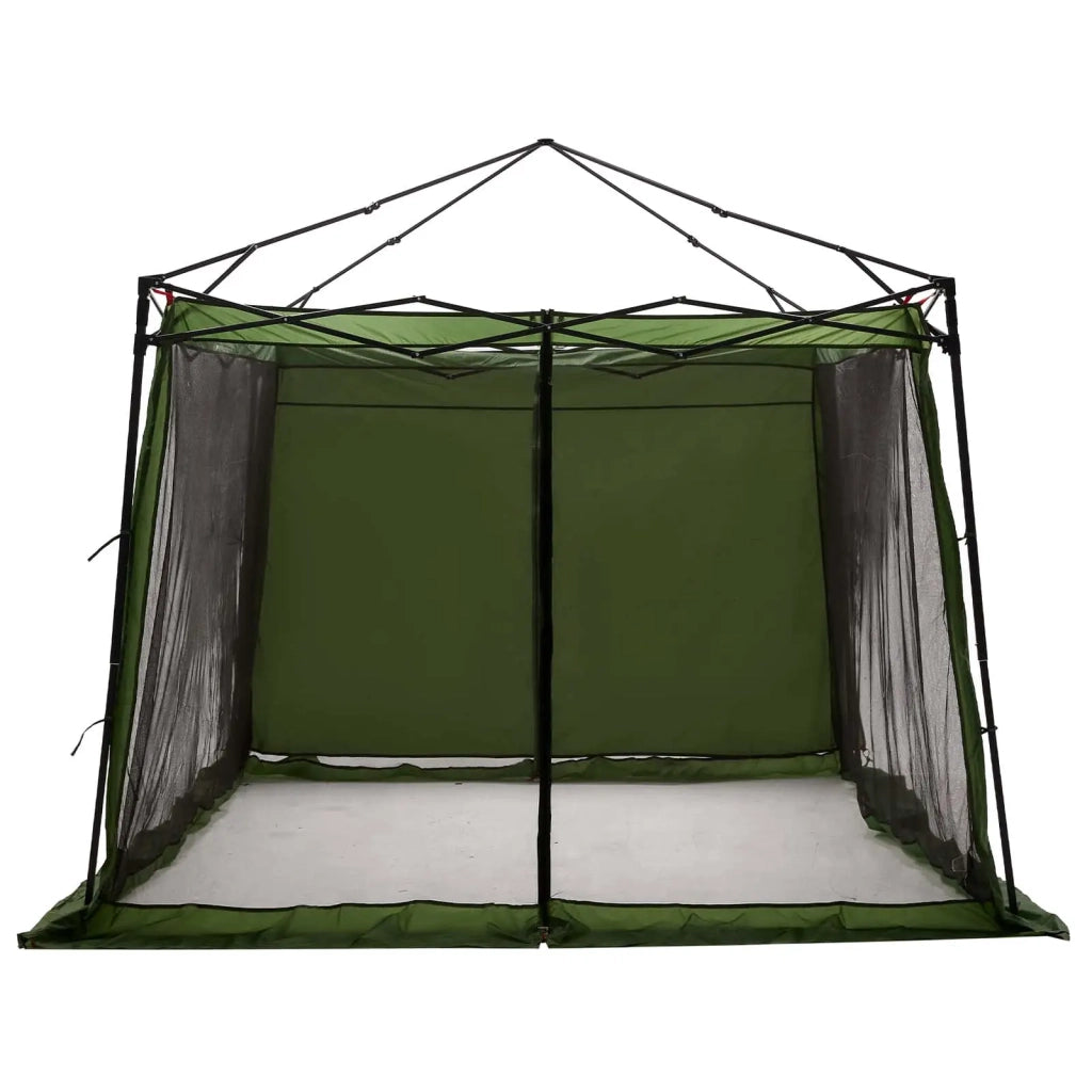 Set di Tende da Campeggio 2 pcs Verde Taffeta e Tessuto