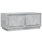 Tavolino salotto | Tavolino da caff¨¨ | Tavolino da Soggiorno Grigio Cemento 102x50x44 cm Legno Multistrato