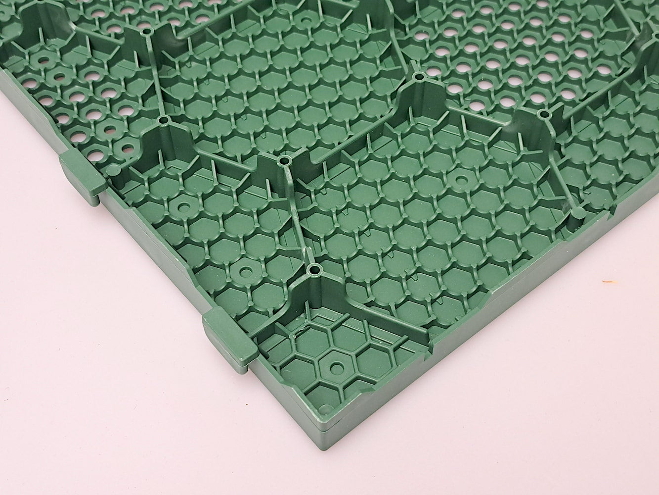 Piastrella drenante da giardino Easy in polipropilene – 40x40x2,5 cm – Verde – Artplast