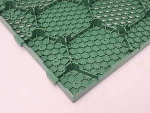 Piastrella drenante da giardino Easy in polipropilene – 40x40x2,5 cm – Verde – Artplast