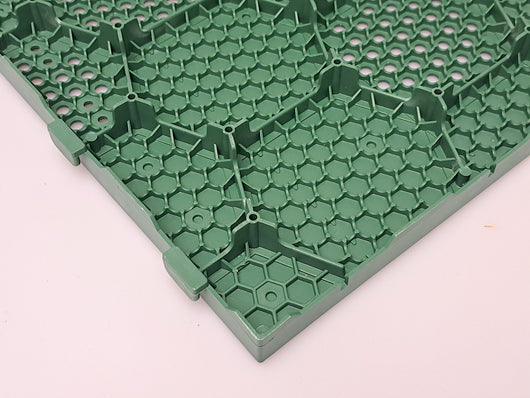 Piastrella drenante da giardino Easy in polipropilene – 40x40x2,5 cm – Verde – Artplast