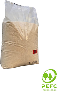 Segatura ecologica multiuso depolverizzata in abete essiccato – Sacco 50 litri