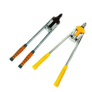 Trade Shop - Pinza Rivettatrice Doppio Manico Con Aste Lunghe 17" Rivetti Da 3.2 4.0 4.8 -