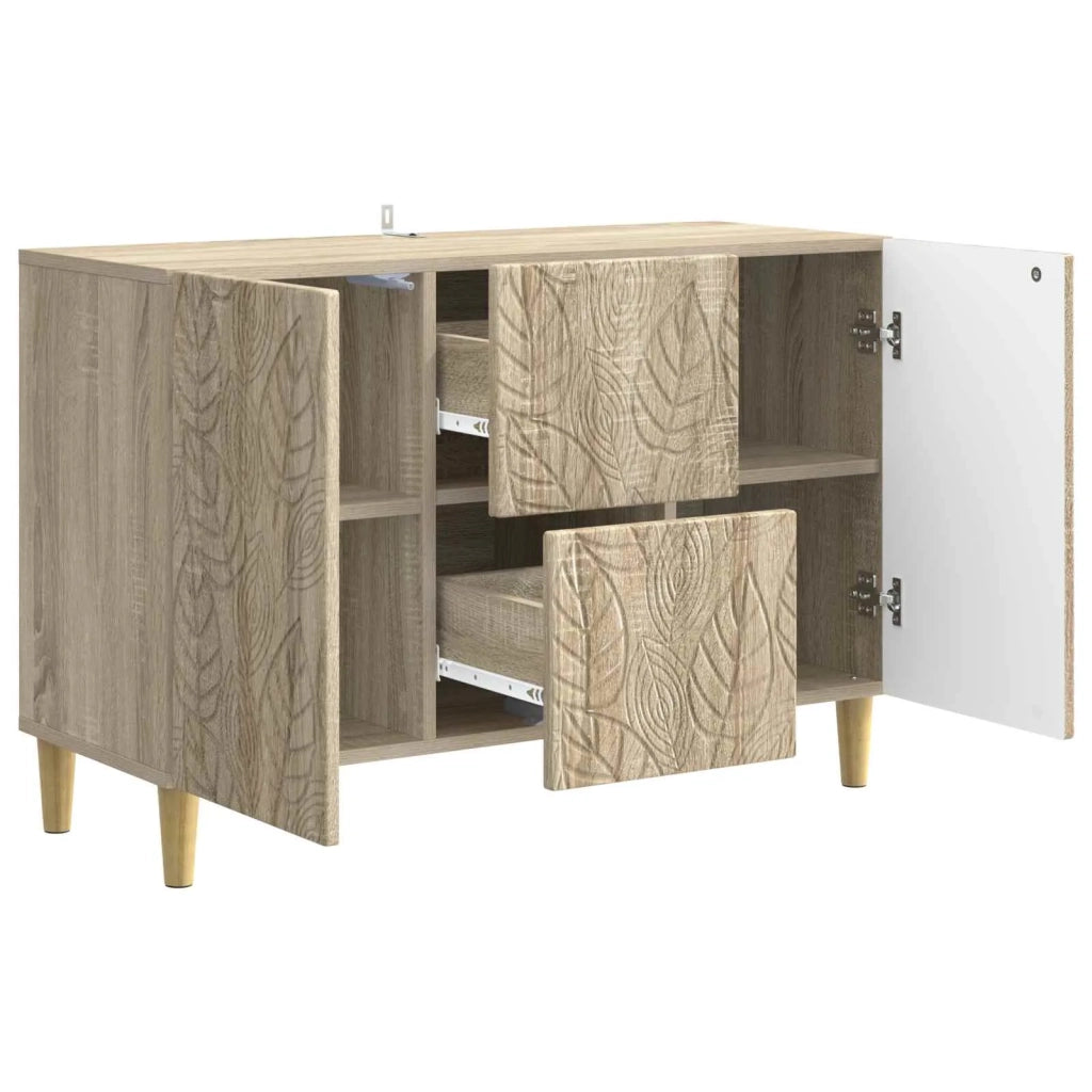 Credenza Rovere Sonoma 89 x 34,5 x 60 cm Legno ingegnerizzato