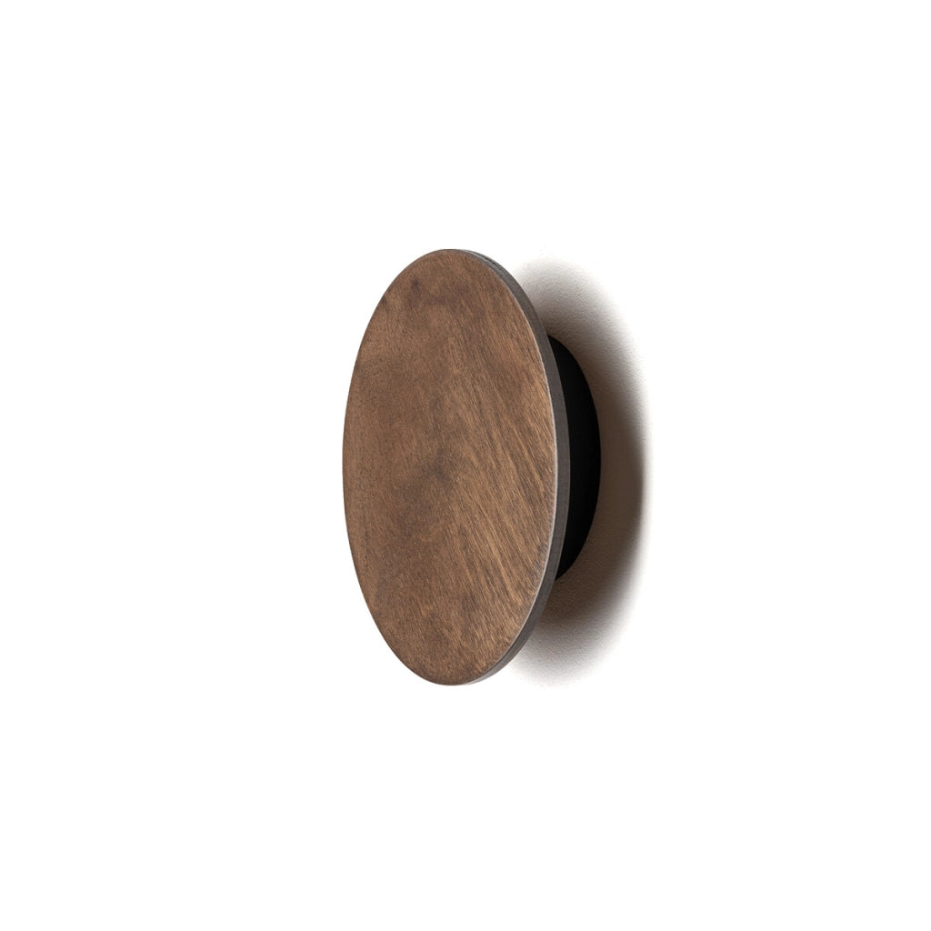 Applique tonda Ø15 legno scuro RING TIMBER LED 7W Nowodvorski