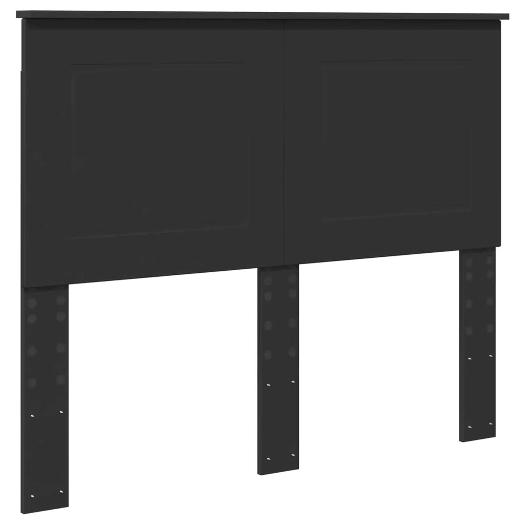 Struttura del letto Nero 135 x 190 cm Legno multistrato