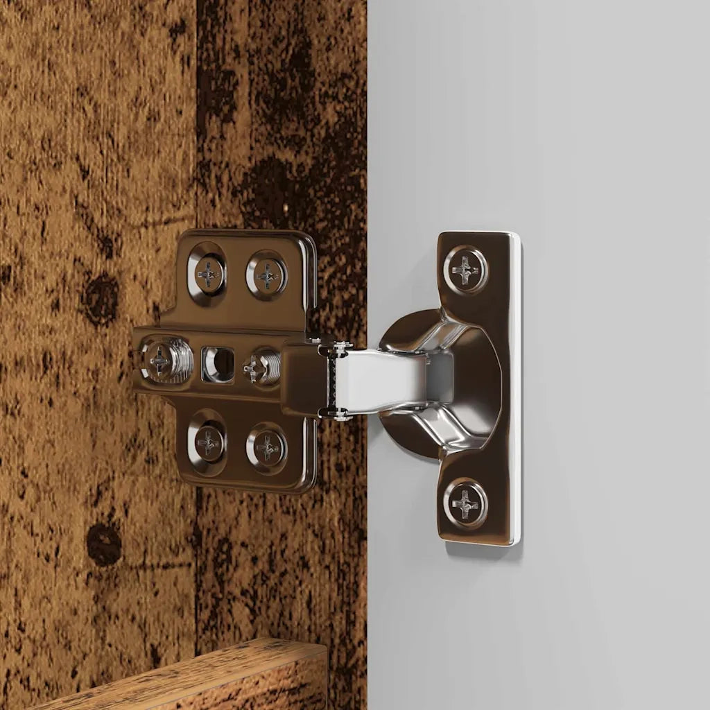 Mobiletto per specchio da bagno Legno vecchio 60 x 20 x 60 cm 888785