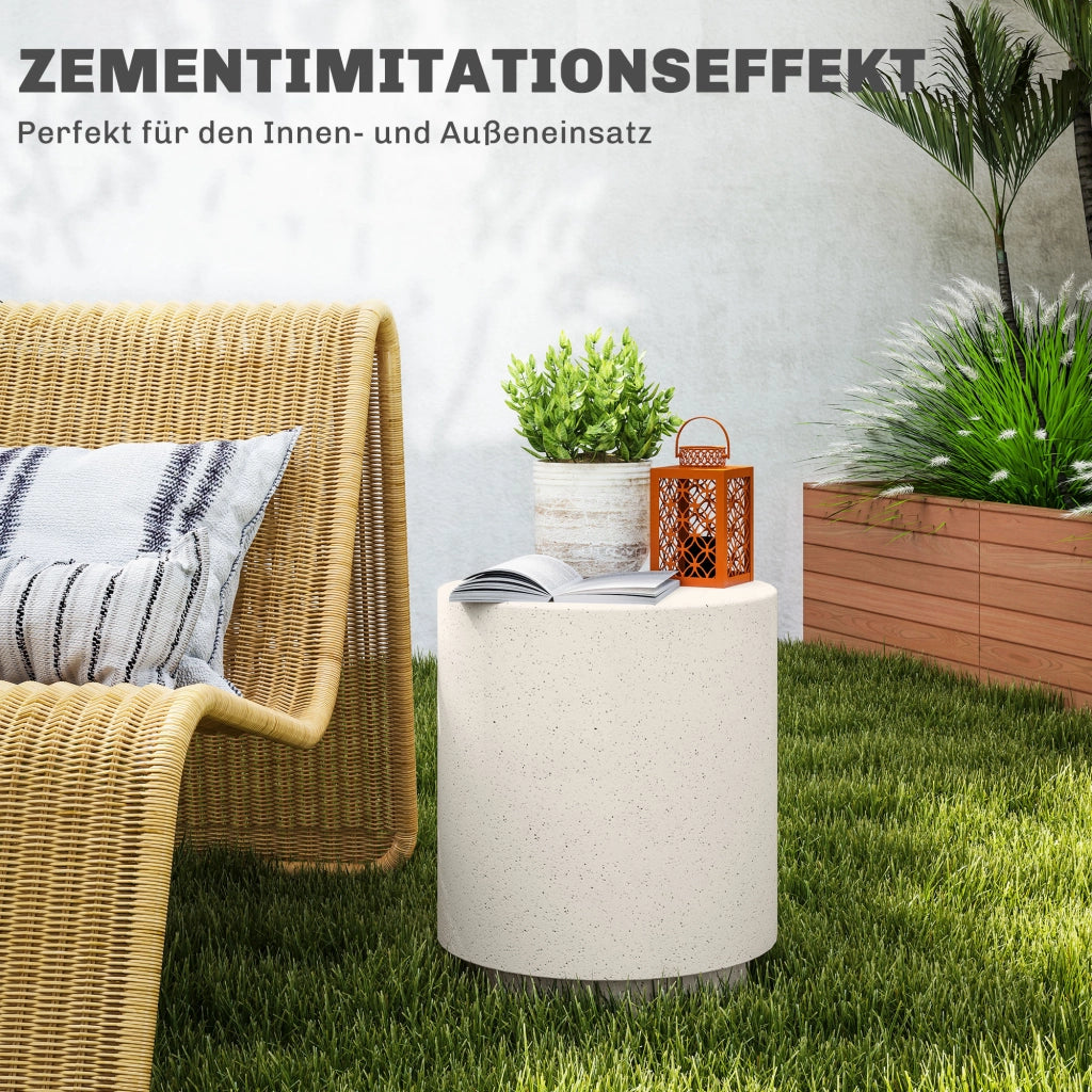 Tavolino da caff¨¨ in cemento ¨C zephmum ¨C 37x37x43