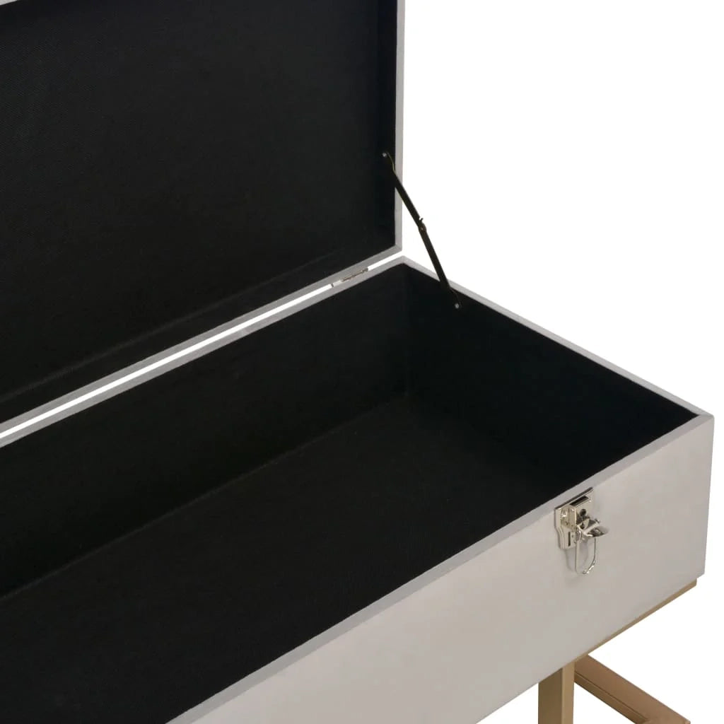 Panca con vano contenitore 105 cm velluto grigio 02_0010879