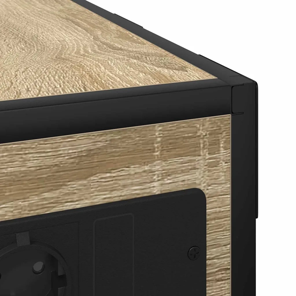 Armadio da Notte Rovere Sonoma 41,5 x 26 x 60,5 cm 859601
