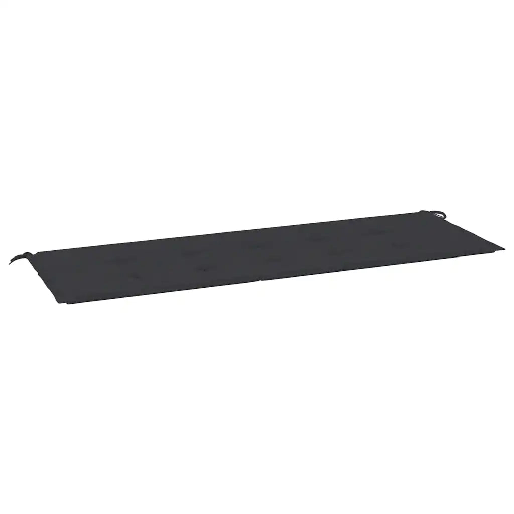 Cuscino per Panca | Cuscini per sedie Nero 150x50x4 cm in Tessuto Oxford