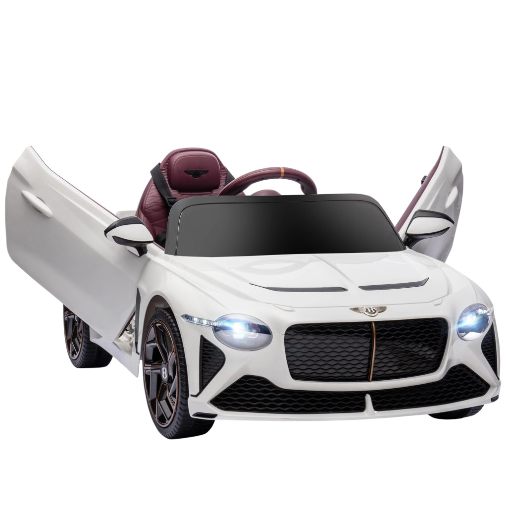 Auto elettrica per bambini ¨C Zephmum ¨C 12V bianco