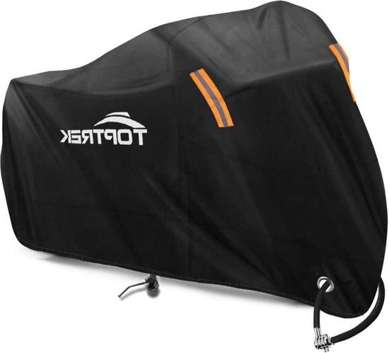 Diametro 245 x 105 x 125 cm, tela 210T Oxford, impermeabile e resistente all'acqua, copertura esterna per motocicletta invernale, dimensione XXL, copertura per motocicletta.
