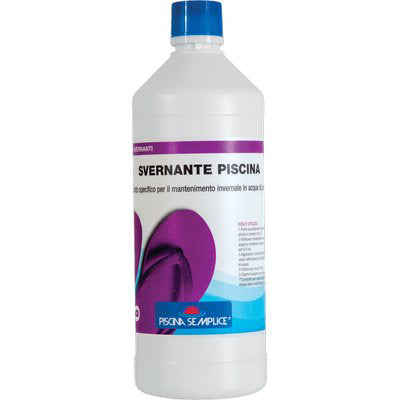 SVERNANTE X PISCINA LIQUIDO LT 1 DA 3 pezzi Piscina Semplice