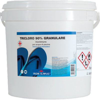 TRICLORO X PISCINA GRANULARE POLVERE KG 10 Piscina Semplice