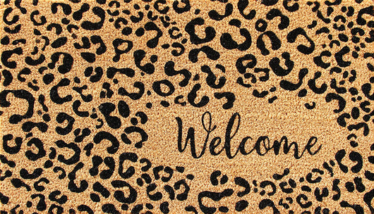 ZERBINO IN COCCO RETTANGOLARE cm. 70x40, fantasie assortite