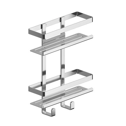 CESTELLO DOPPIO MYLINE SHOWER- Cromo- METAF- pezzi 1