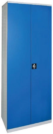 Armadio in metallo con ripiani regolabili da minuteria cm. 70x52x195h