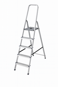 SCALA IN ALLUMINIO ALFA EUROSCALA EN131- - 4 gradini cm.44x145h (84h pedana) kg.4,2 - 1 pezzi FACAL