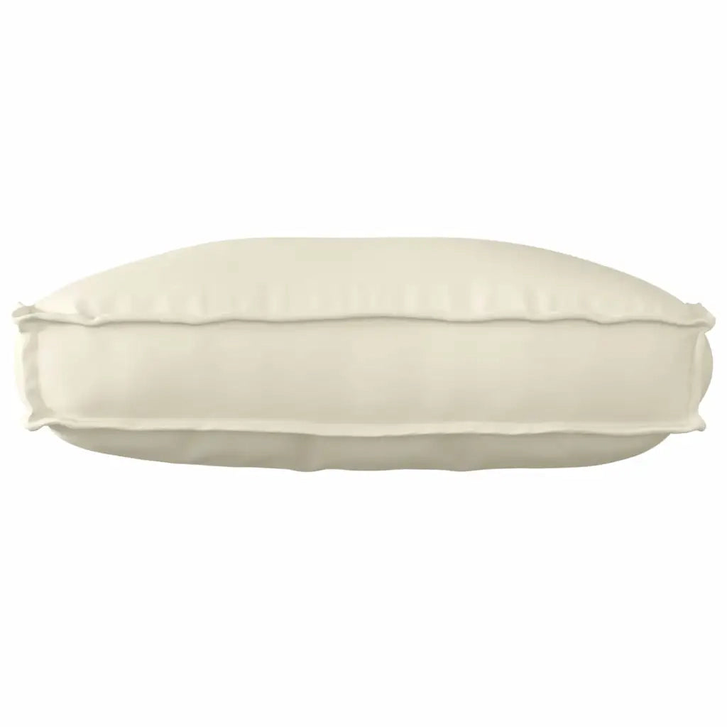 Cuscino Crema 70 x 40 x 12 cm Tessuto Oxford 42001520