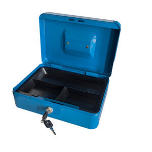 C CASSETTA PORTAVALORI BLU 5015 20X16X9CM- 1,0 pz