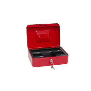 C CASSETTA PORTAVALORI ROSSO 3003 25X18X9CM- 1,0 pz