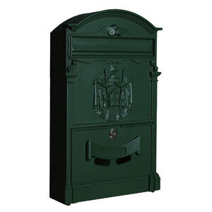 C CASSETTA POSTALE REGIA VERDE 6005 25,5X9X41CM- 1,0 pz