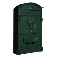 C CASSETTA POSTALE REGIA VERDE 6005 25,5X9X41CM- 1,0 pz