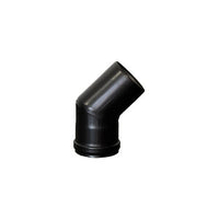 C CURVA A 45  P/STUFA A PELLET MF D  8 CM- 2,0 pz