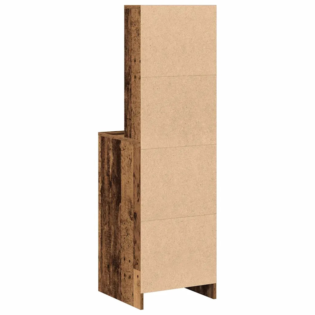 Credenza-Buffet-Armadio da cucina Legno vecchio 40 x 40,5 x 135 cm Legno multistrato